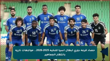 حصاد قرعة دوري أبطال آسيا للنخبة 2025-2026.. مواجهات نارية بانتظار الجماهير